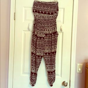 Aztec Print Jumpsuit by Fio Fio